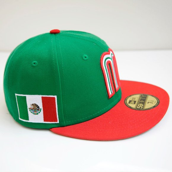 Mexico Baseball New Era 2023 World Baseball Classic 59FIFTY Fitted Hat - Green - Picture 5 of 9